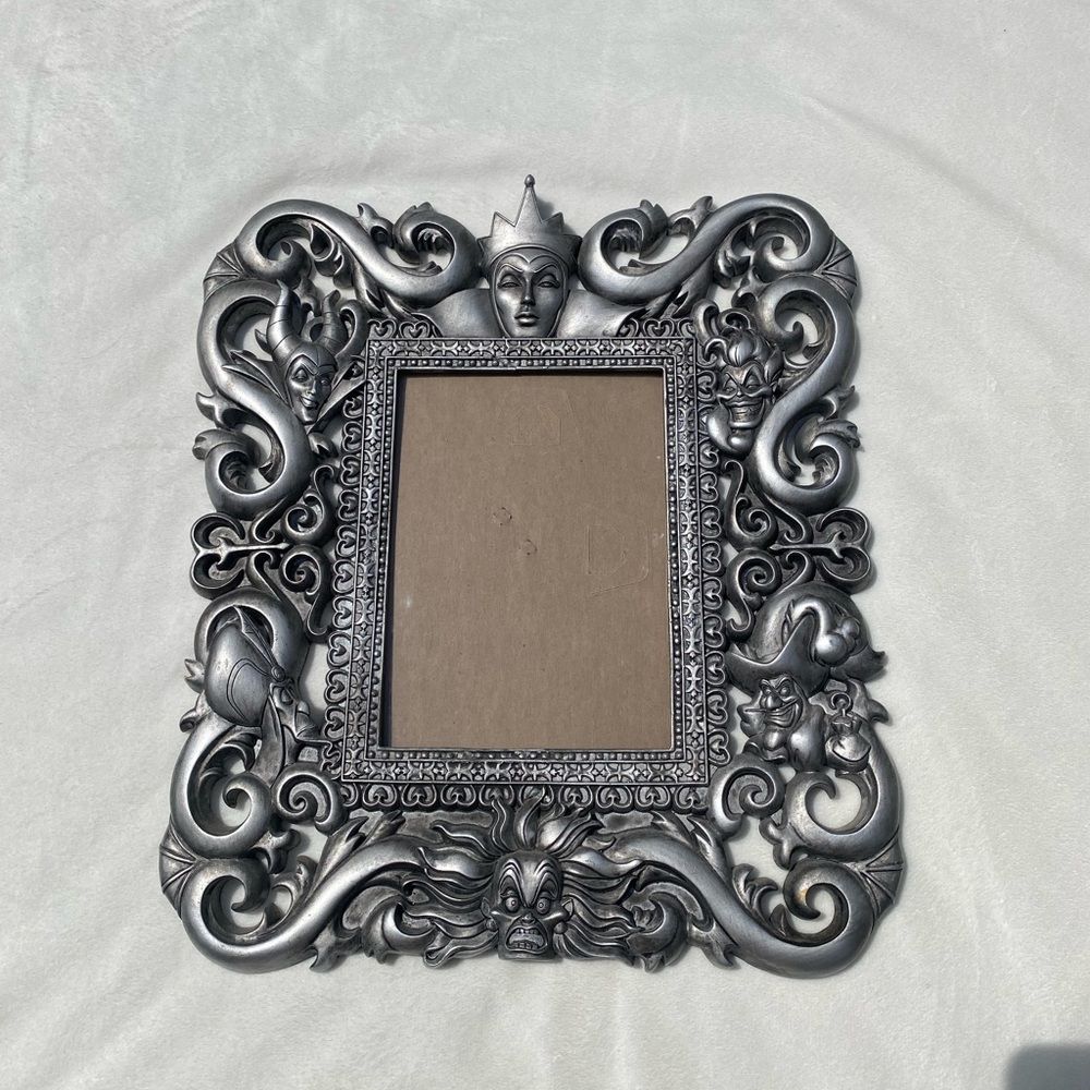 Disney Villains Silver Baroque Picture Frame